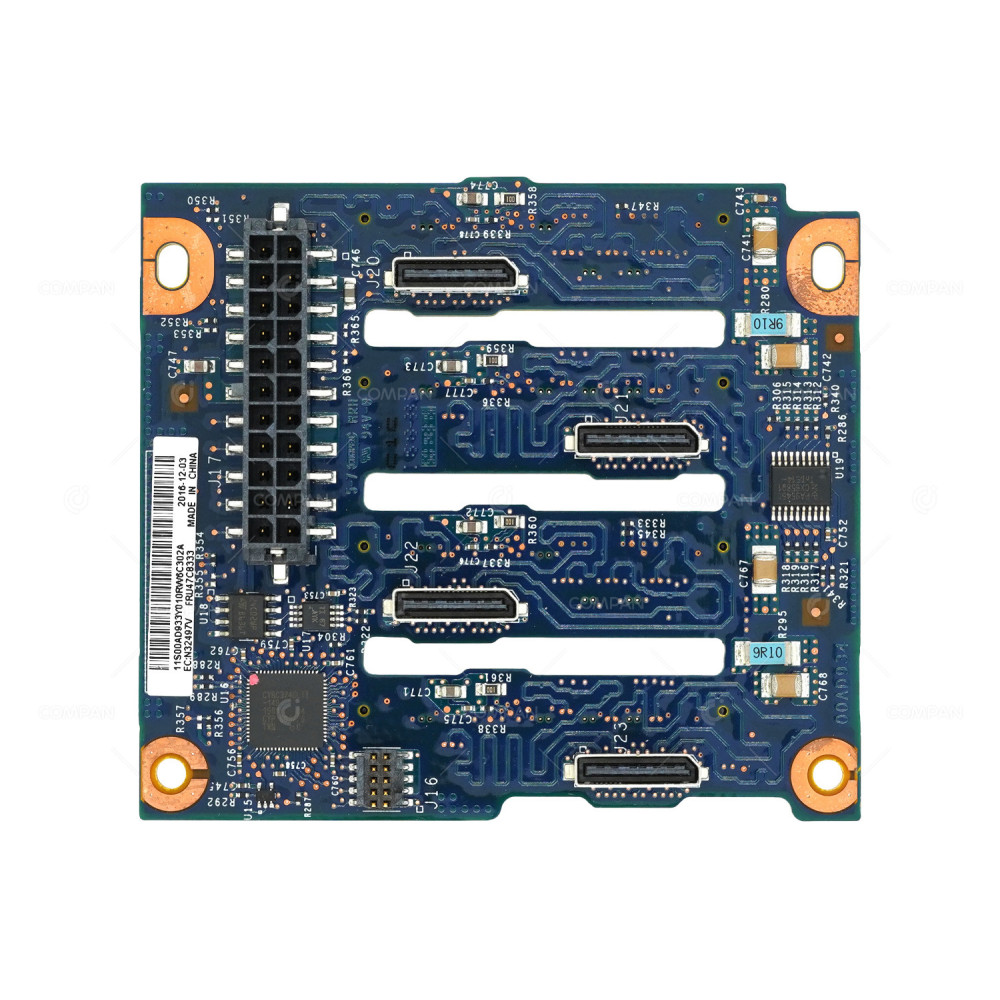 47C8333 LENOVO SSD NVME PCIE 4 BAY 2.5 BACKPLANE -